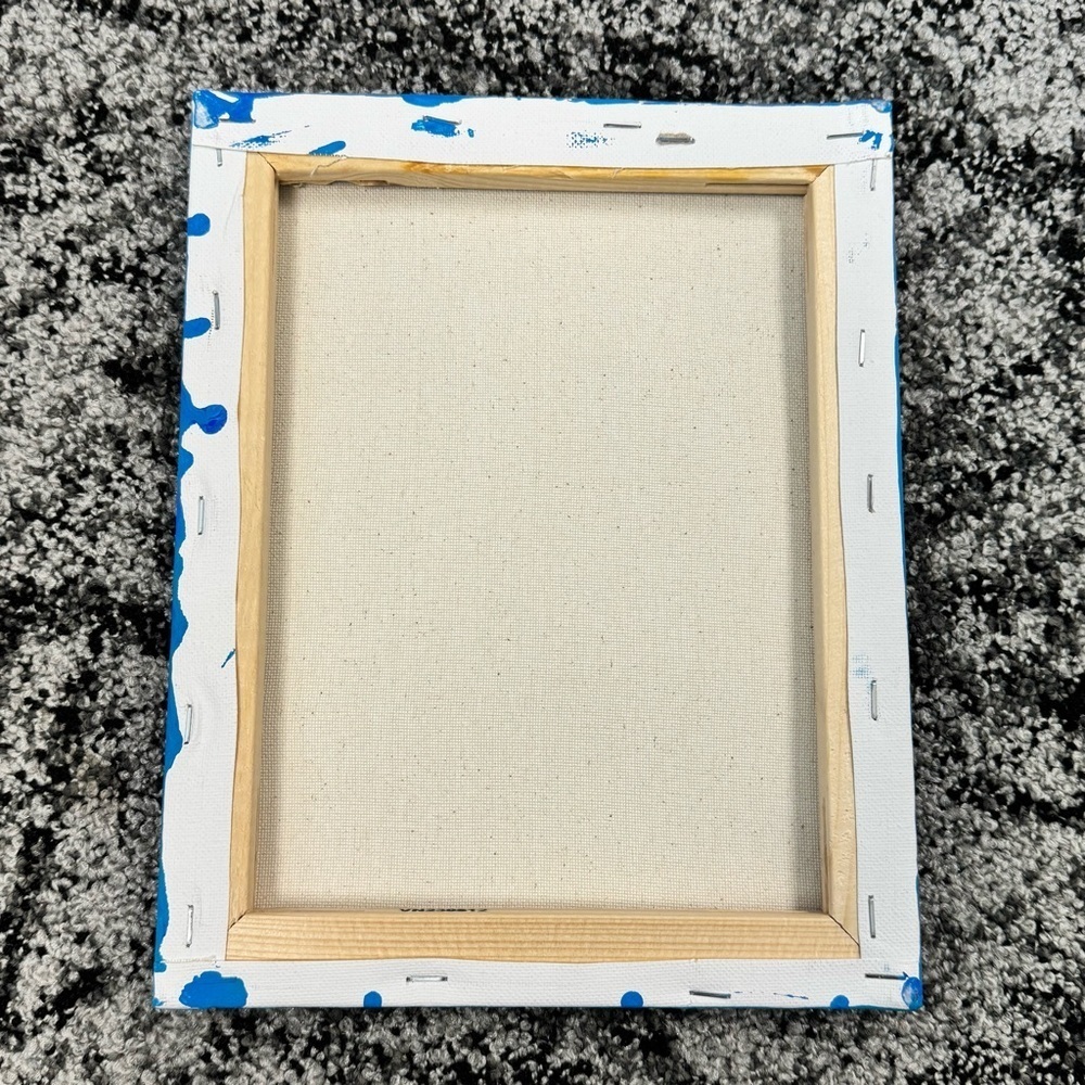 Abstract Blue Canvas Art - Picture 5 of 5